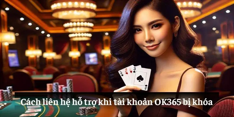 Cách liên hệ hỗ trợ khi tài khoản OK365 bị khóa